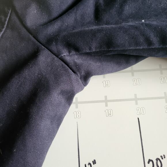 Banana Republic Military Coat Size S Blue Lined Belted Jacket Urban Preppy Fall - Picture 9 of 13